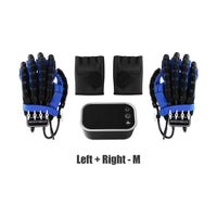 Left & Right Hand Finger Rehabilitation Exerciser Robot Gloves Stroke Hemiplegia Cerebral Infarction Training Equipment Therapy